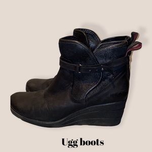 UGG all weather wedge boots